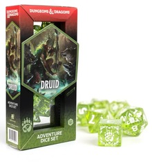 Dungeons and Dragons Adventure Dice Set-Druid: Green